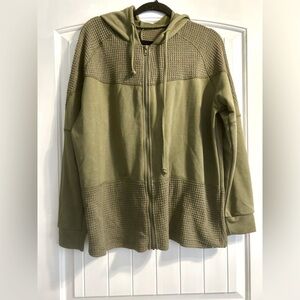 Olive Green Hooded Jacket